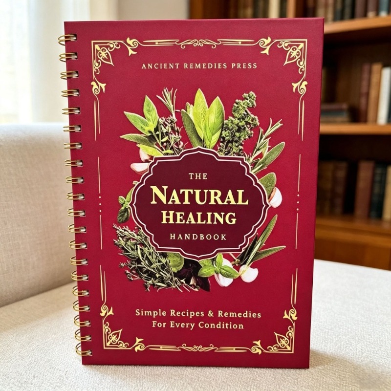 Herbal Holistic Wellness - The Natural Healing Handbook, Spiral Bound
