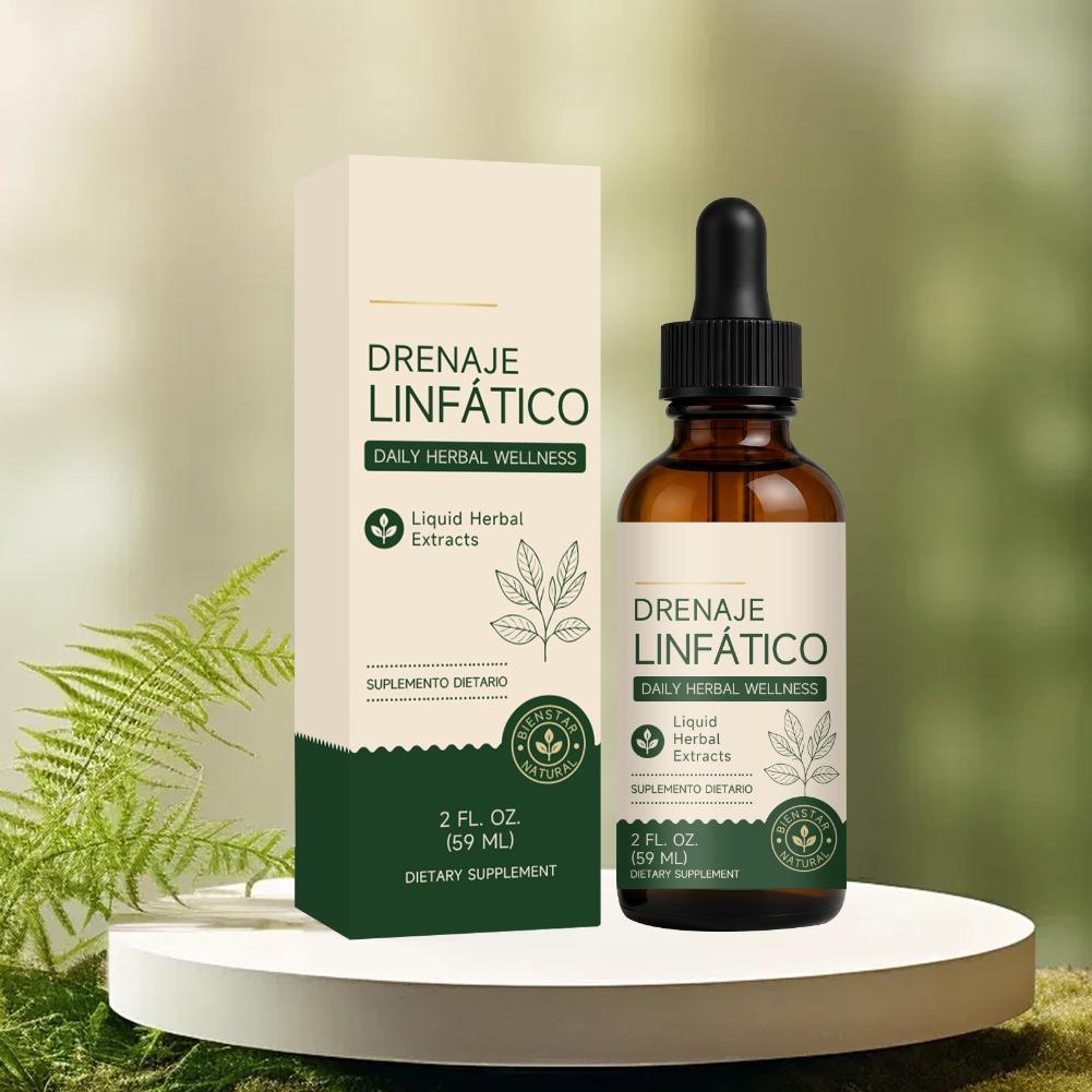 Herbal And Wellness - 59ml Lymphatic Drainage Drops Daily Herbal