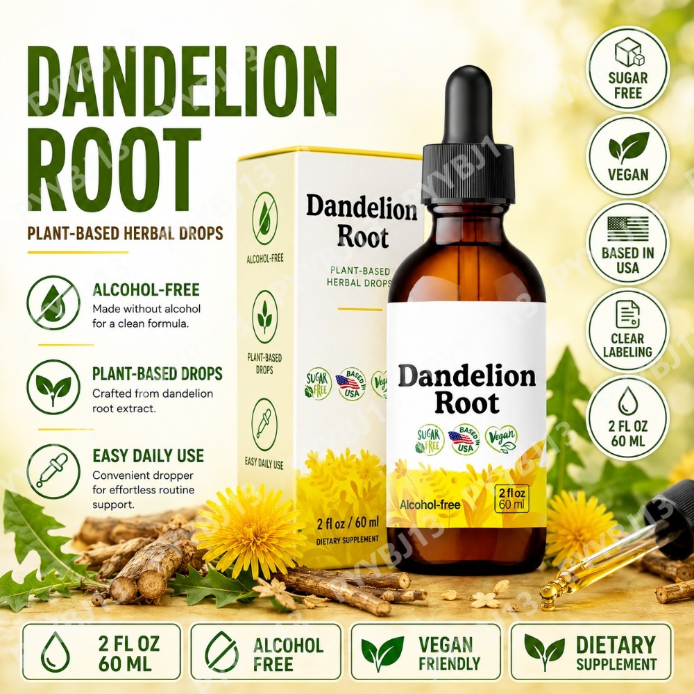 Herbal And Wellness - Dandelion Root Supplement Liver Detox Cleanse