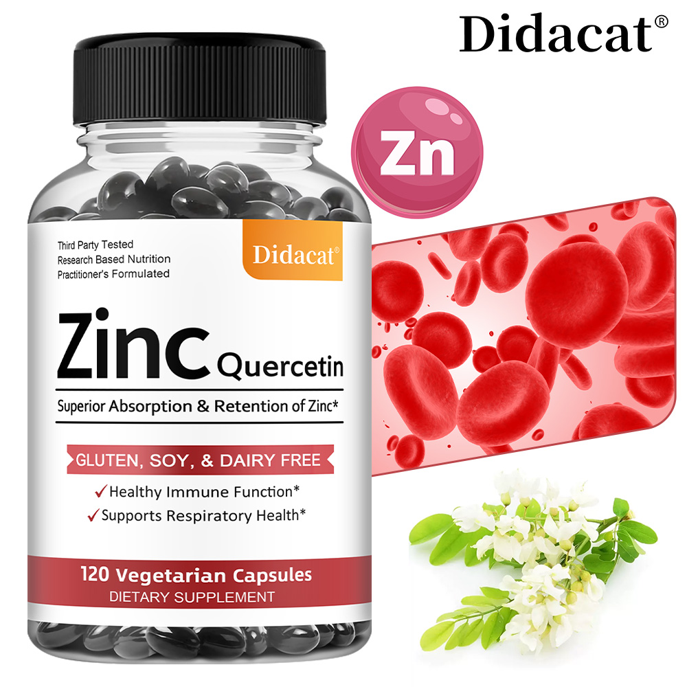 Quercetin & Zinc Vegetarian Ca - Wellness Quercetin 评论和价格