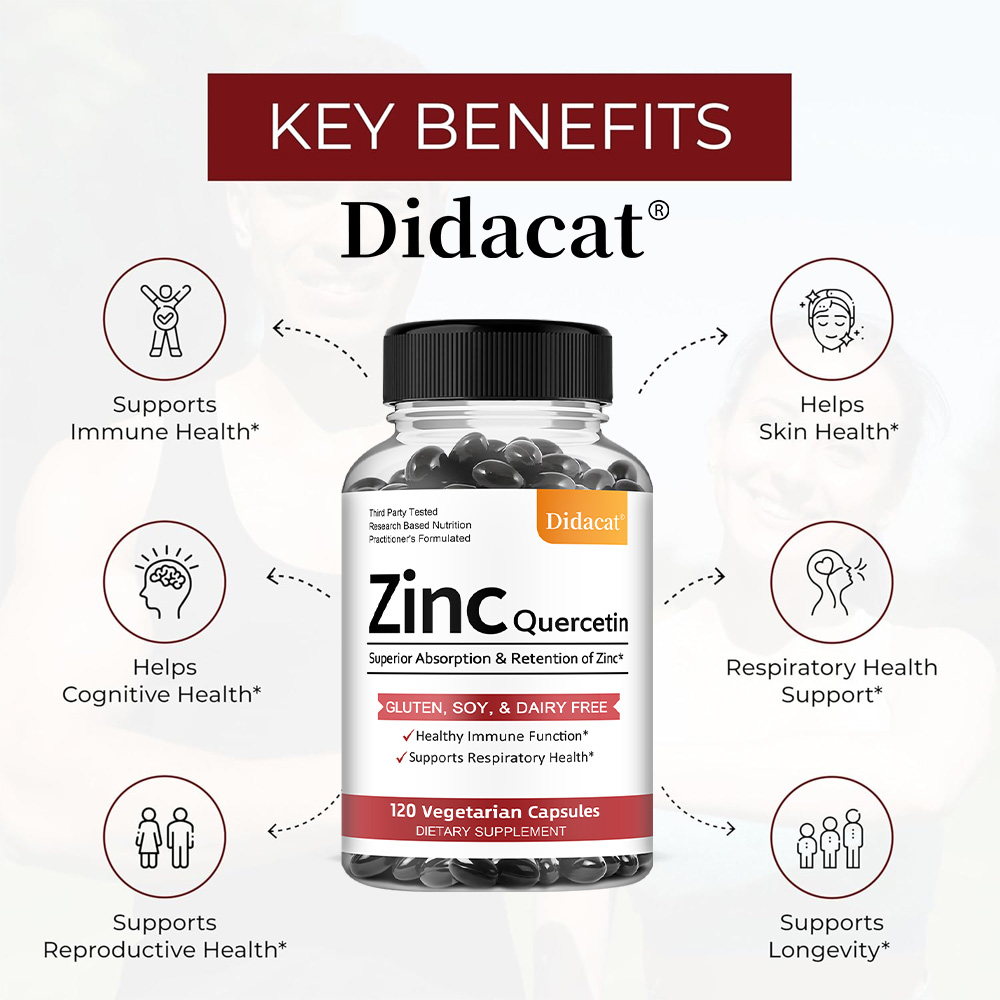 Quercetin & Zinc Vegetarian Ca - Wellness Quercetin 评论和价格