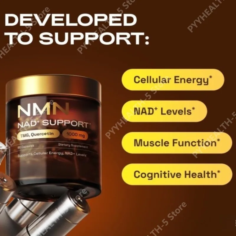NMN NAD+ Support Capsules 1000 - Wellness Quercetin 评论和价格
