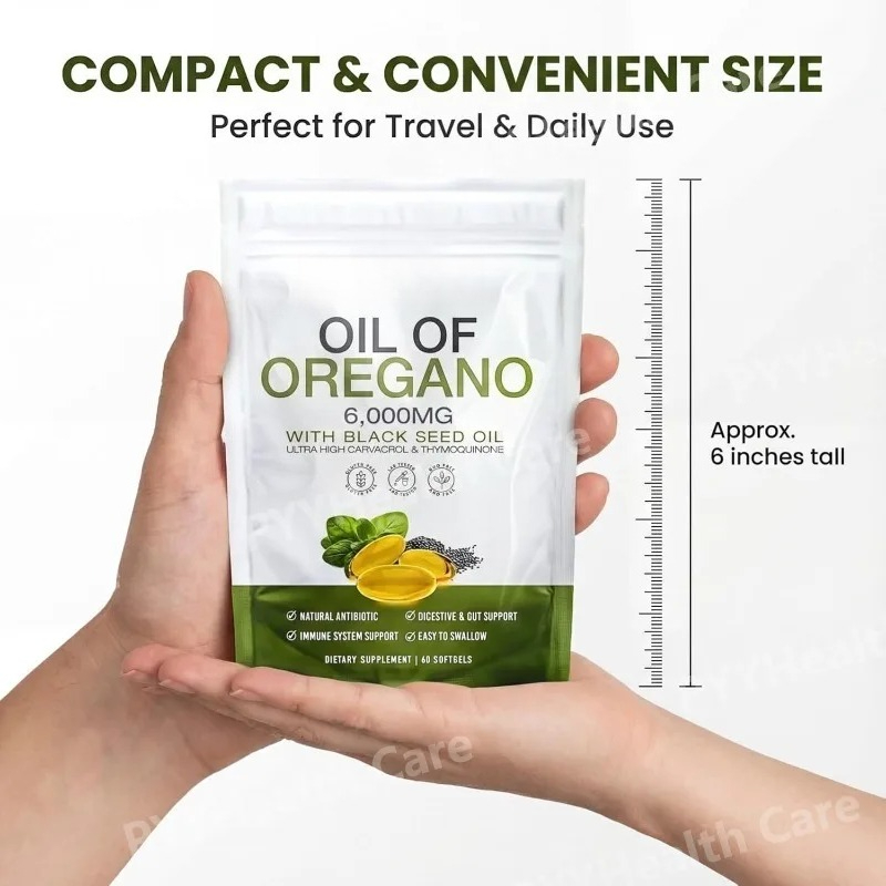 Oregano Oil with Black Seed Oi - Herbal And Wellness 评论和价格