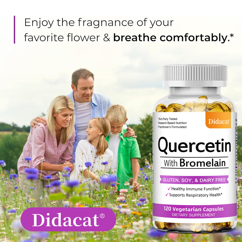 Quercetin & Bromelain Capsules - Wellness Quercetin 评论和价格