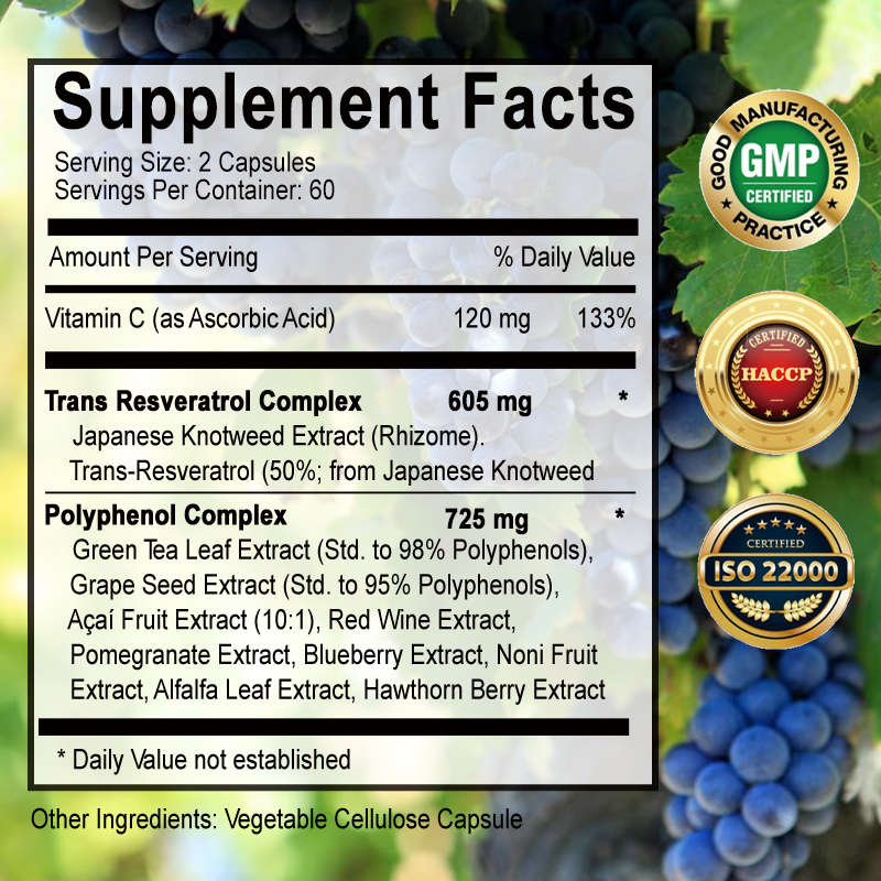Resveratrol - Helps Support Ca - Herbal Tea For Wellness 评论和价格