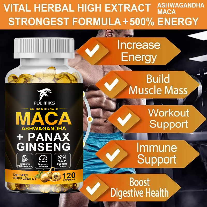 Triple Maca Blend with Ginseng - Valerian Root Capsule 评论和价格