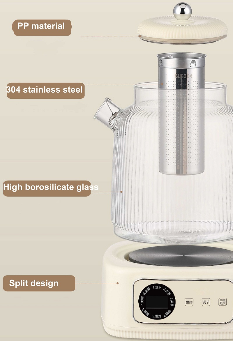 1.5L Smart Electric Kettle Tem - Herbal Tea For Wellness 评论和价格