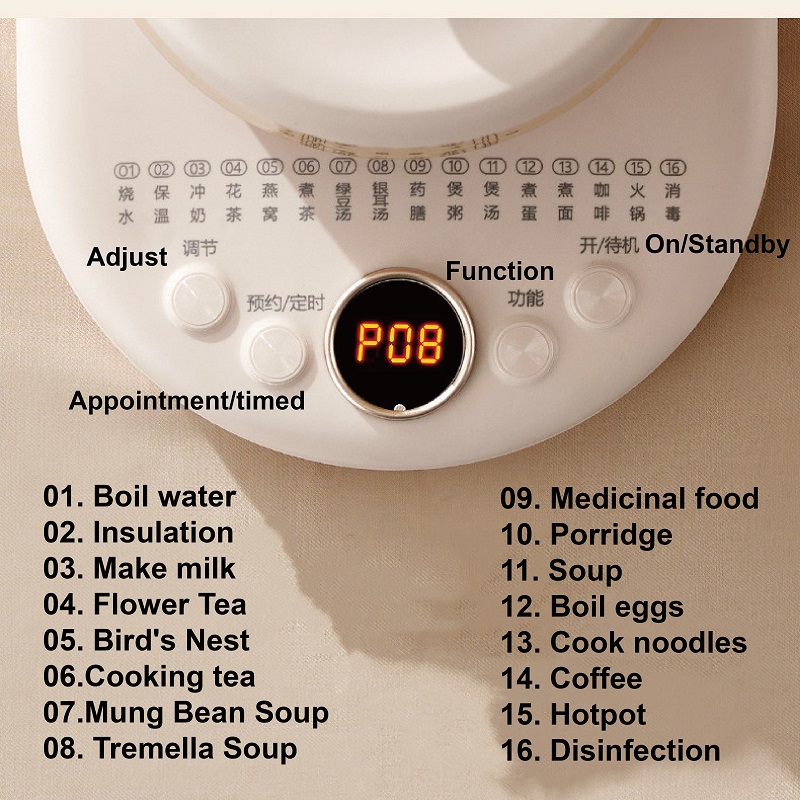 2L Multi-function Health Pot O - Herbal Tea For Wellness 评论和价格