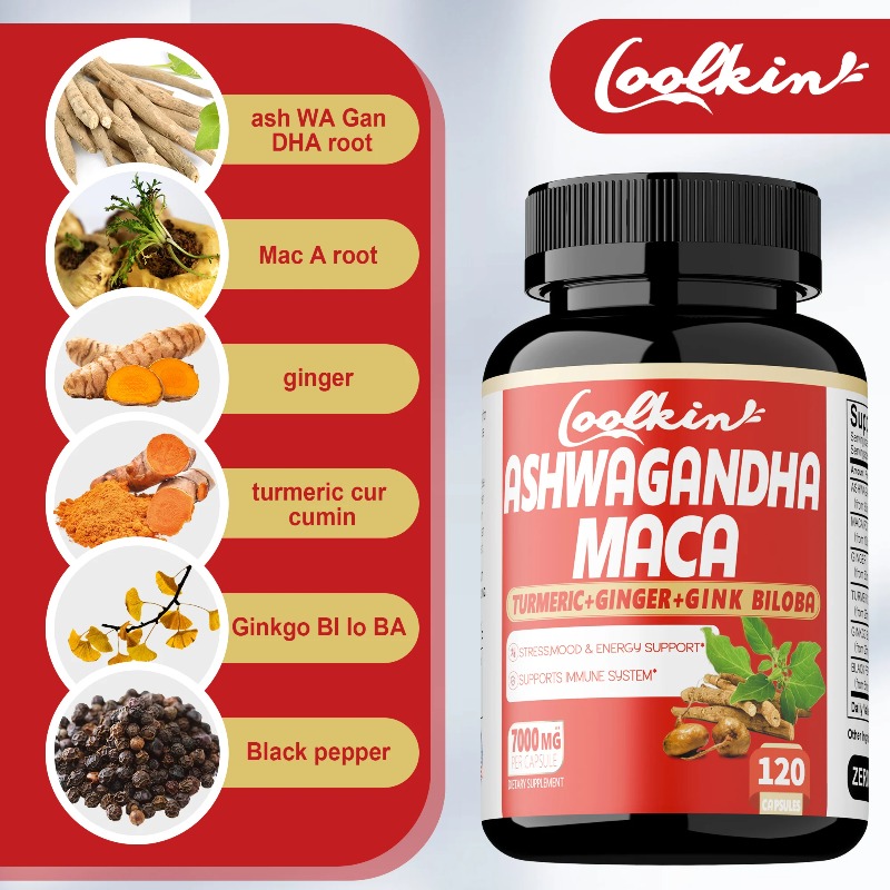 Ashwagandha and Maca Supplemen - Valerian Root Capsule 评论和价格