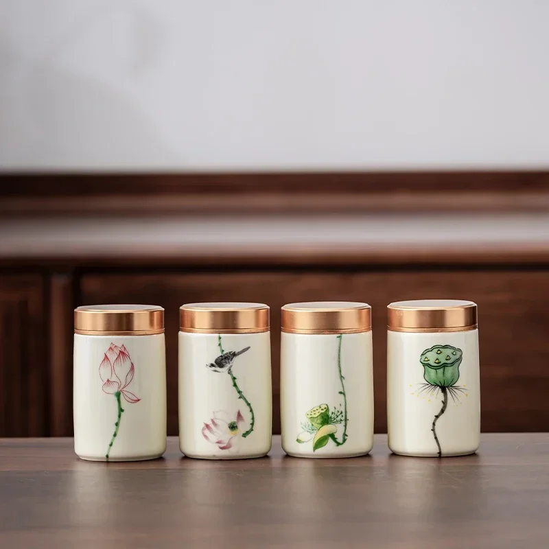4PCS/LOT Boutique ceramics Tea - Herbal Tea For Wellness 评论和价格