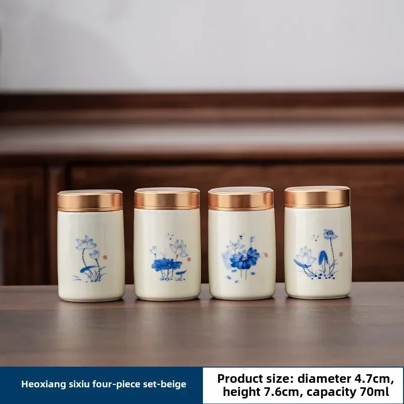 4PCS/LOT Boutique ceramics Tea - Herbal Tea For Wellness 评论和价格