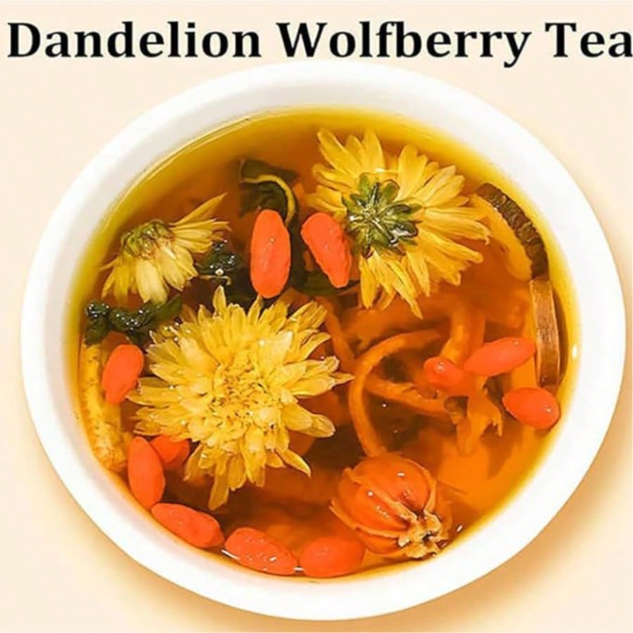 Dandelion Wolfberry Herbal Tea - Herbal Tea For Wellness 评论和价格