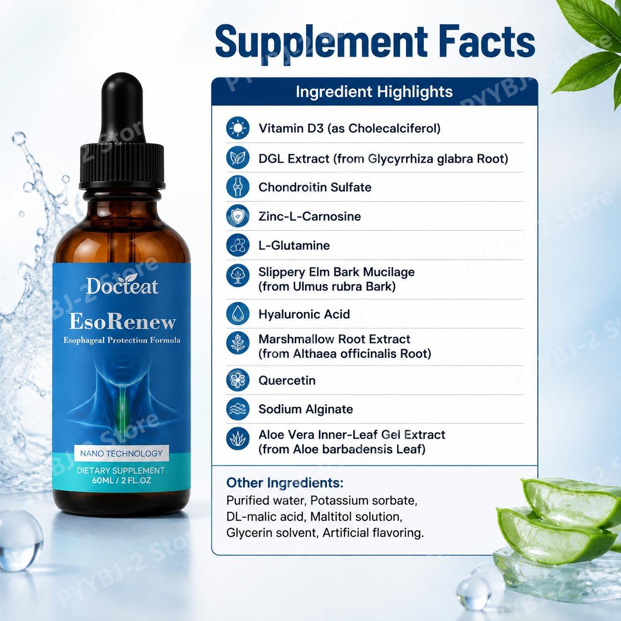 Docteat EsoRenew Esophageal Pr - Wellness Quercetin 评论和价格