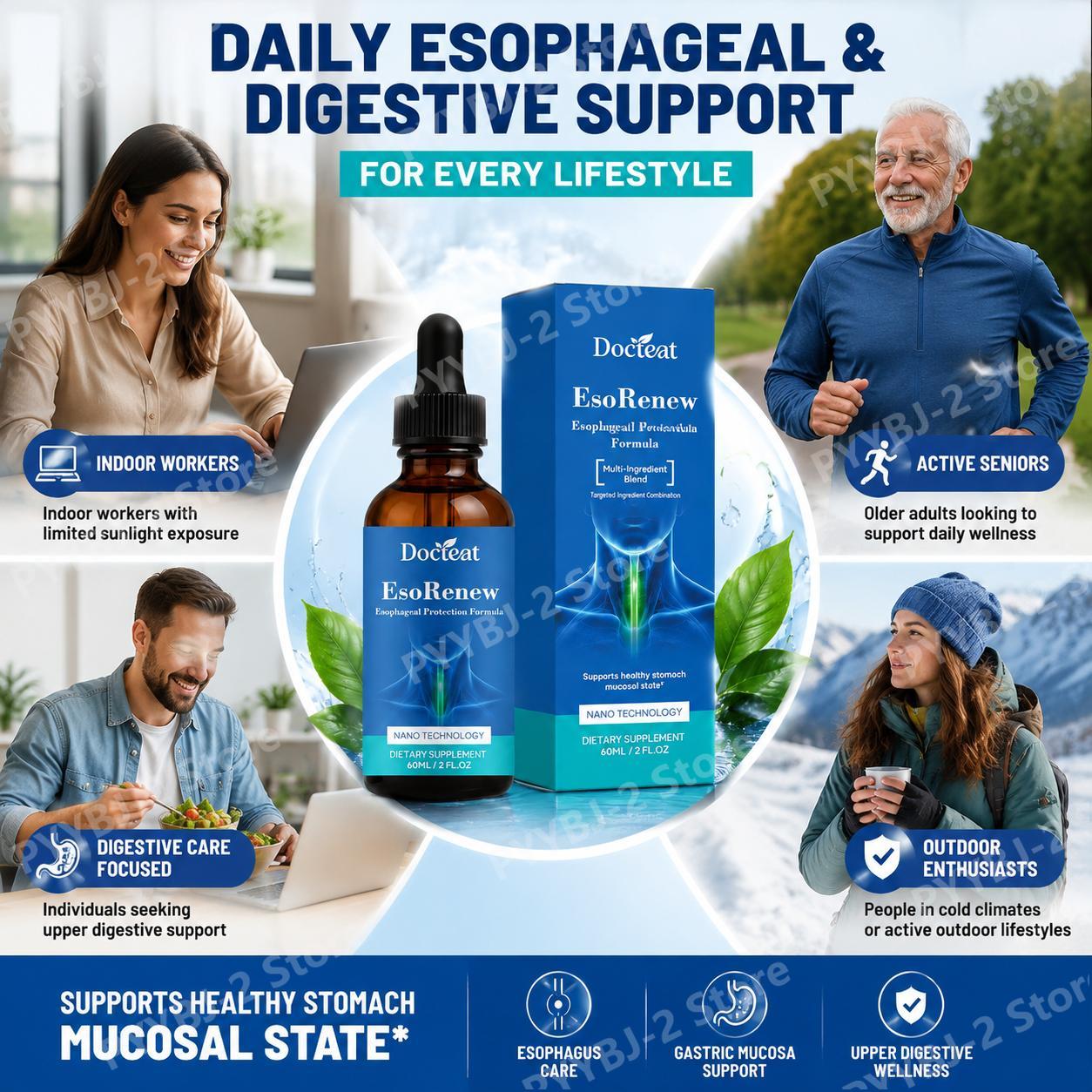 Docteat EsoRenew Esophageal Pr - Wellness Quercetin 评论和价格