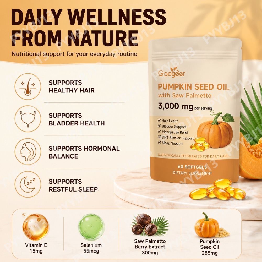 Googeer Pumpkin Seed Oil Softg - Herbal And Wellness 评论和价格