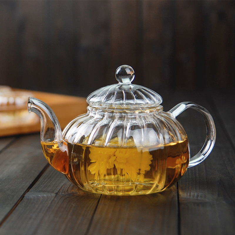 Striped pumpkin shape flower t - Herbal Wellness Blend 评论和价格