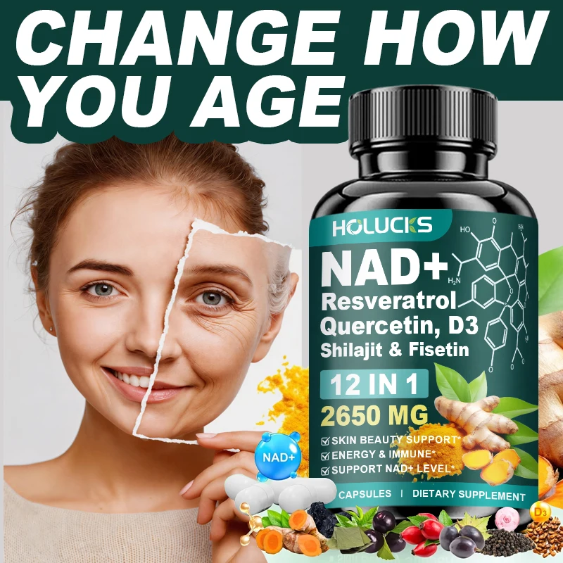 High Potency NAD+ Supplement,  - Wellness Quercetin 评论和价格