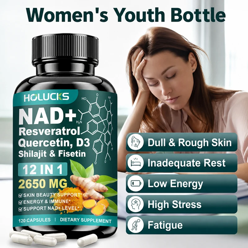 High Potency NAD+ Supplement,  - Wellness Quercetin 评论和价格