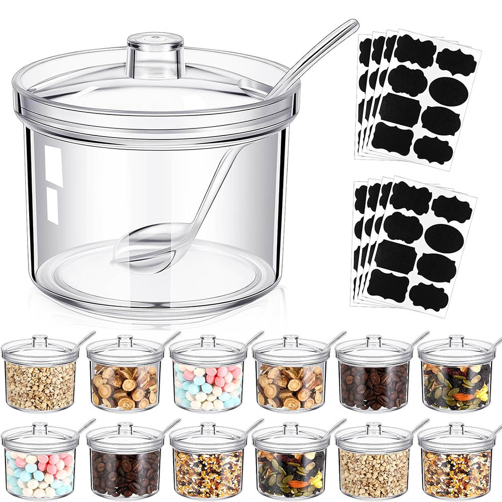 Acrylic Sugar Containers/Clear - Herbal Tea For Wellness 评论和价格